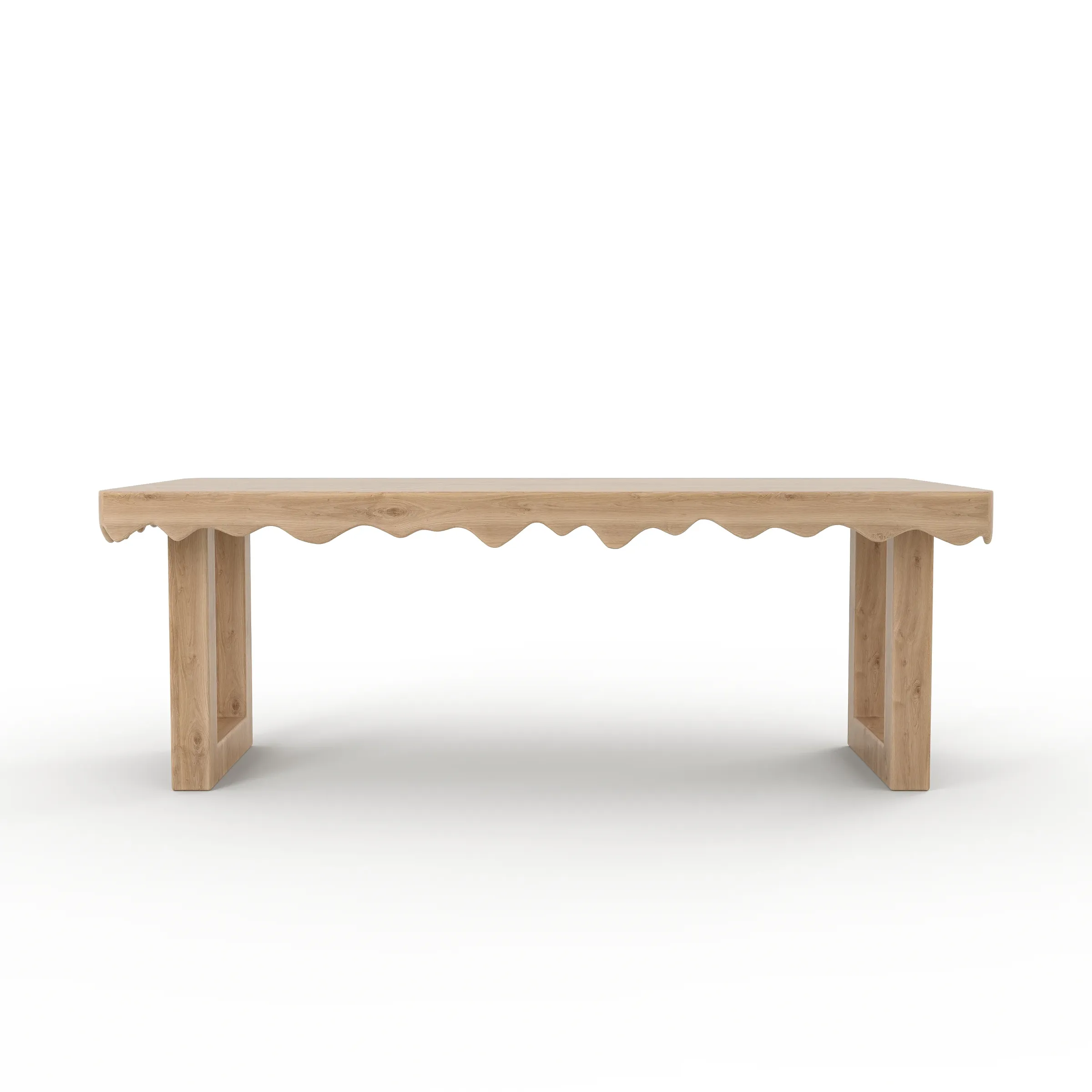 Melt Frame Dining Table - front view